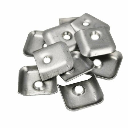 BETTERBEDS Aluminum End Caps - Mill BE1834953